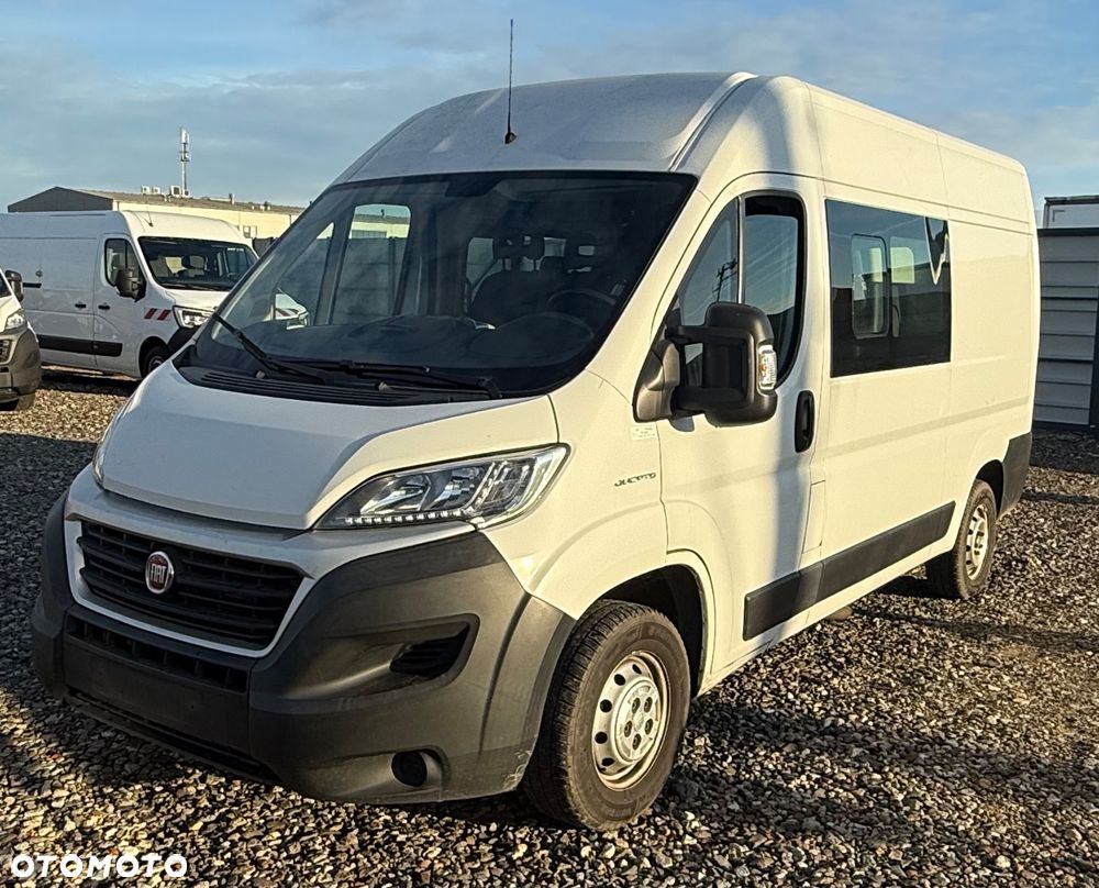 Fiat DUCATO 7 MIEJSC L2H2 BRYGADOWKA,DOKA, klima,kamera,navi,tempomat, pdc - 2