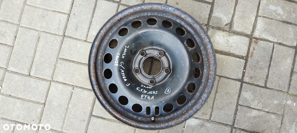 FELGI STALOWE 5x115 6.5Jx16 CALI ET41 ZAFIRA C ASTRAJ ASTRA K CRUZE KOMPLET 4 SZTUKI - 2