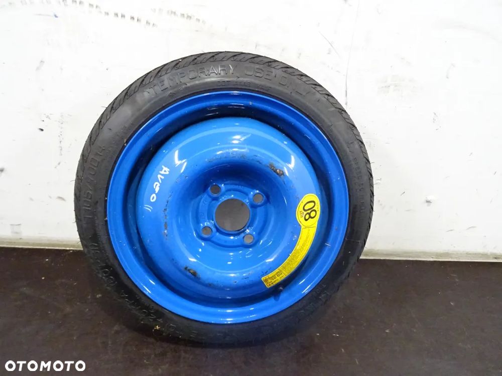 CHEVROLET AVEO II T250 07-12 KOŁO ZJAZDOWE DOJAZDÓWKA ZAPAS R14 - 1
