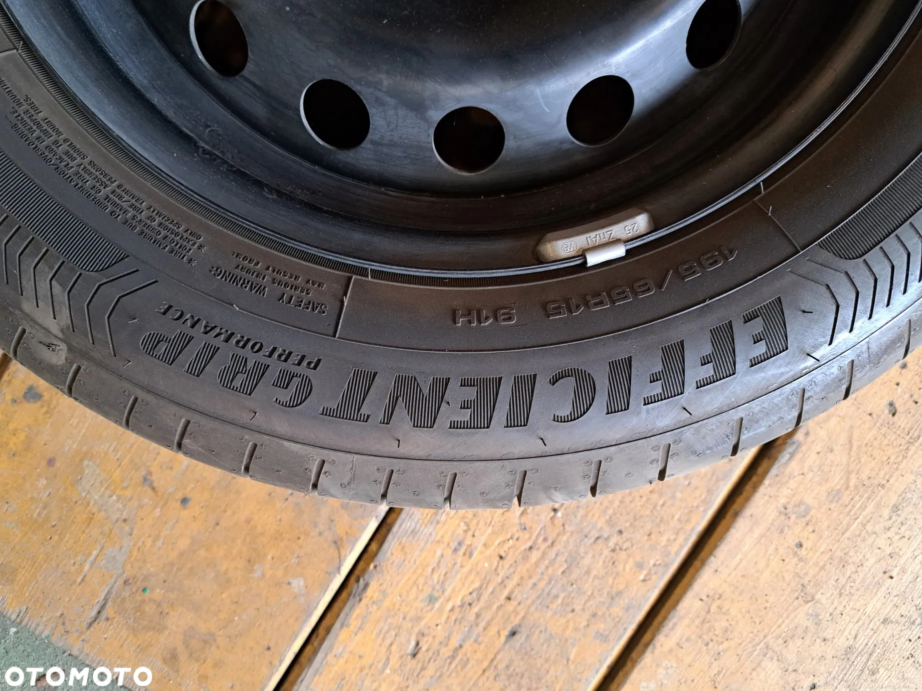 Koła 4szt. 15" 5x98 z super oponami GoodYear 195/65R15 - 4