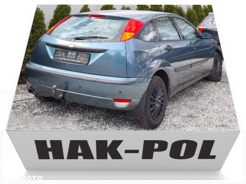 HAK HOLOWNICZY + WIĄZKA + GNIAZDO 7P + ADAPTER 7PIN/13P  FORD FOCUS MK1 I HTB 3+5D - 10