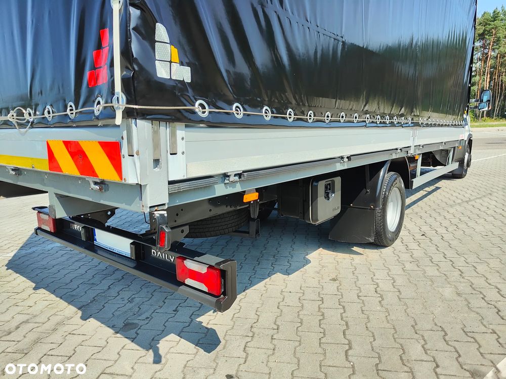 Iveco DAILY 72c17** 3.0d 170KM EURO-6 wersja BEZ AdBLUE** BLIŹNIAK** Skrzynka z Plandeką + PAKA dł.610cm+rozstaw osi 4750cm** POLSKI SALON** DMC do 7.2T kat.C** - 11