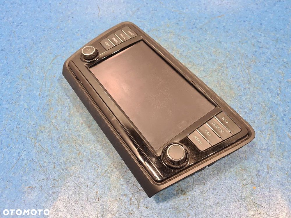 SKODA OCTAVIA III SCOUT KOMBI WYŚWIETLACZ RADIA / GPS 5E0919606 - 6