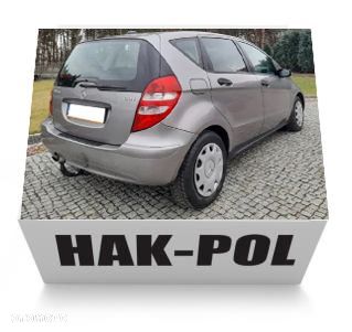 POLSKI HAK HOLOWNICZY + MODUŁ + WIĄZKA + GNIAZDO 13PIN/7P MERCEDES B-KLASA W245 A-KLASA W169 - 10