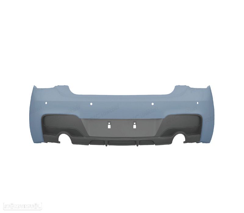PÁRA-CHOQUES TRASEIRO BMW F20 F21 11-15 LOOK M PERFORMANCE PDC - 2