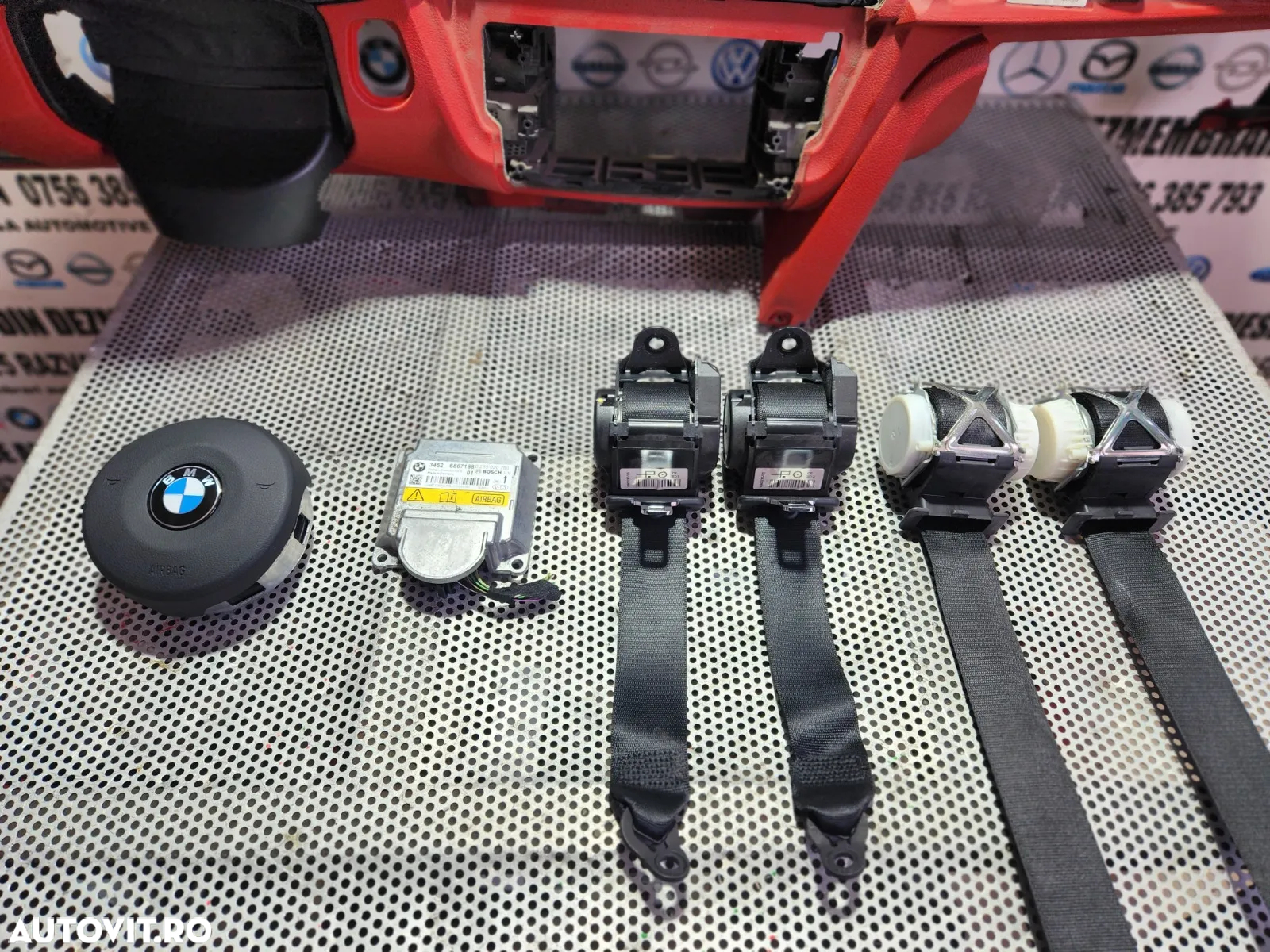Plansa Bord Kit Airbag Volan M Paket Bmw F30 F31 F32 F33 F34 F36 F86 Seria 3 Seria 4 Volan Stanga M - 7