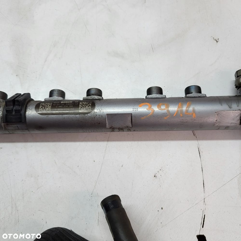 BMW 5 E61 N47D20C UKŁAD PALIWOWY POMPA LISTWA WTRYSKI PRZEWODY 7809129 7807495 7805428 - 9