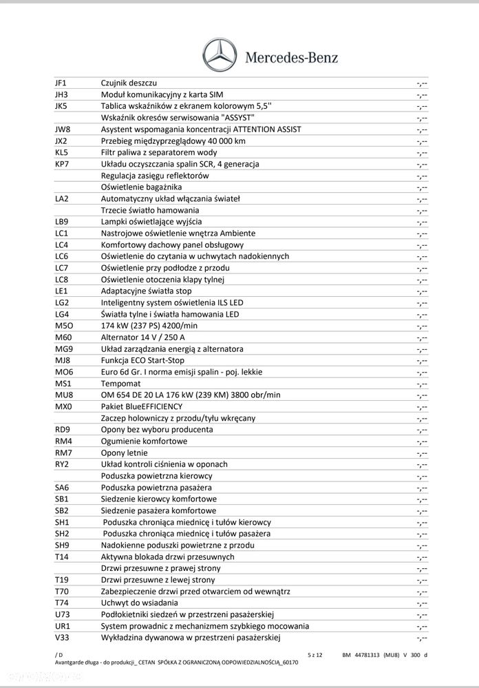 Mercedes-Benz Klasa V 300 d Avantgarde 9G-Tronic (d³ugi) - 17