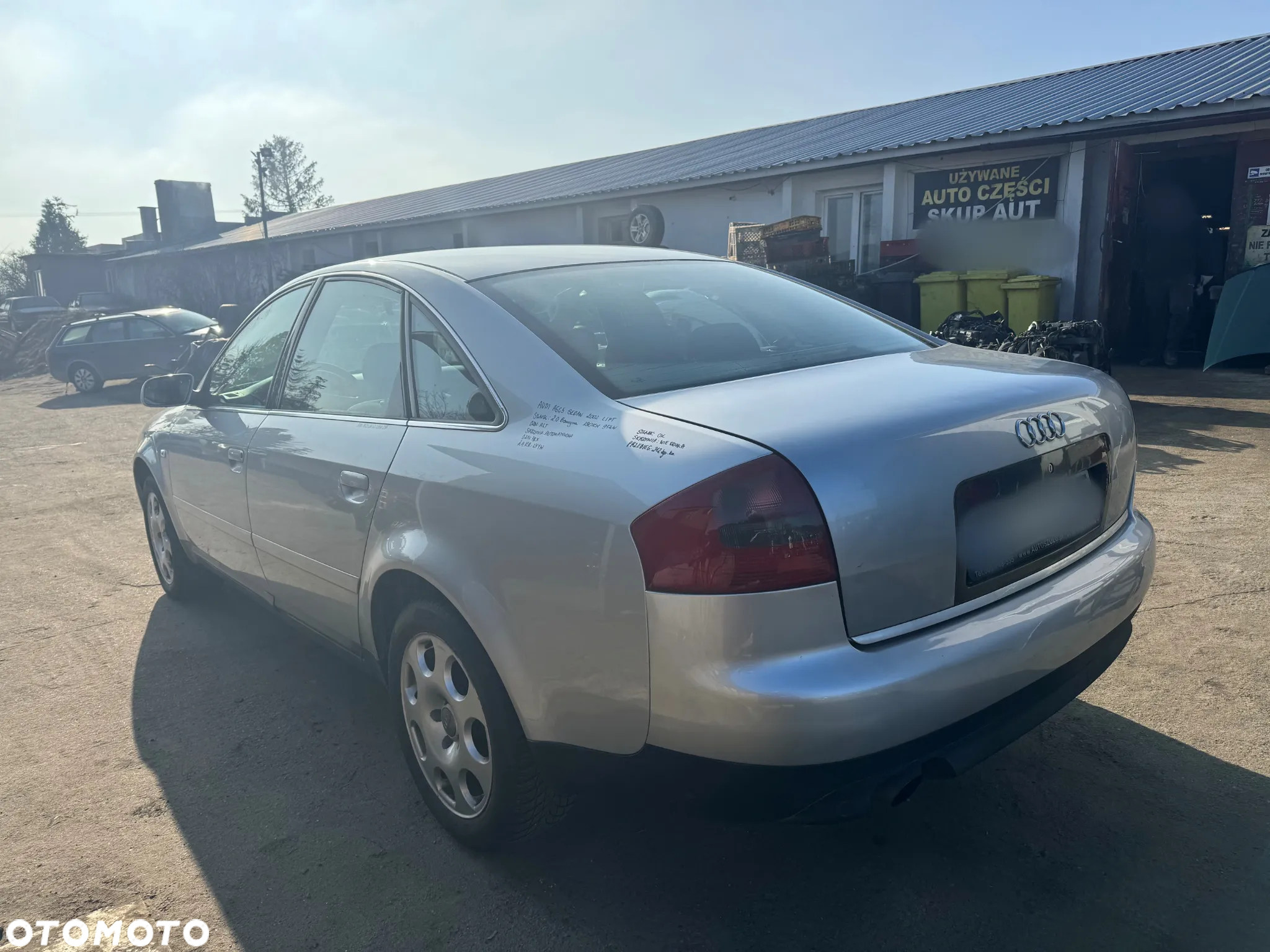 AUDI A6 C5 LIFT 2002 2.0 FSI 130KM 95kW LY7W SEDAN NA CZĘŚCI - 7