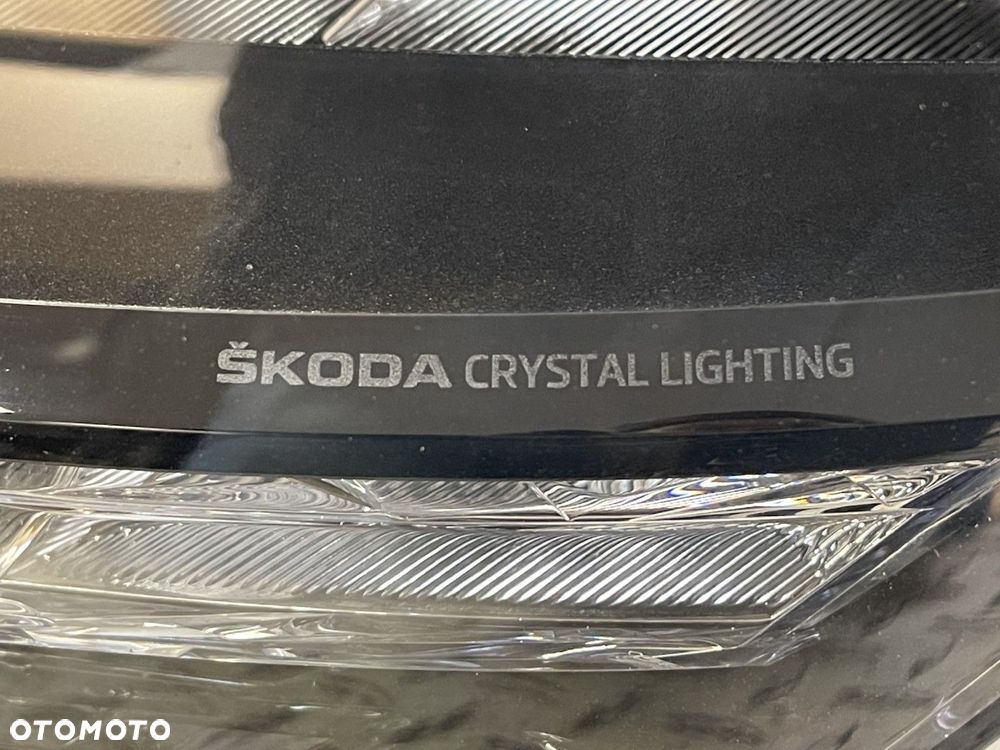 SKODA FABIA 4 IV LAMPA LEWA PRZEDNIA PRZÓD FULL LED REFLEKTOR IDEALNA 6VB940015 EUROPA - 7