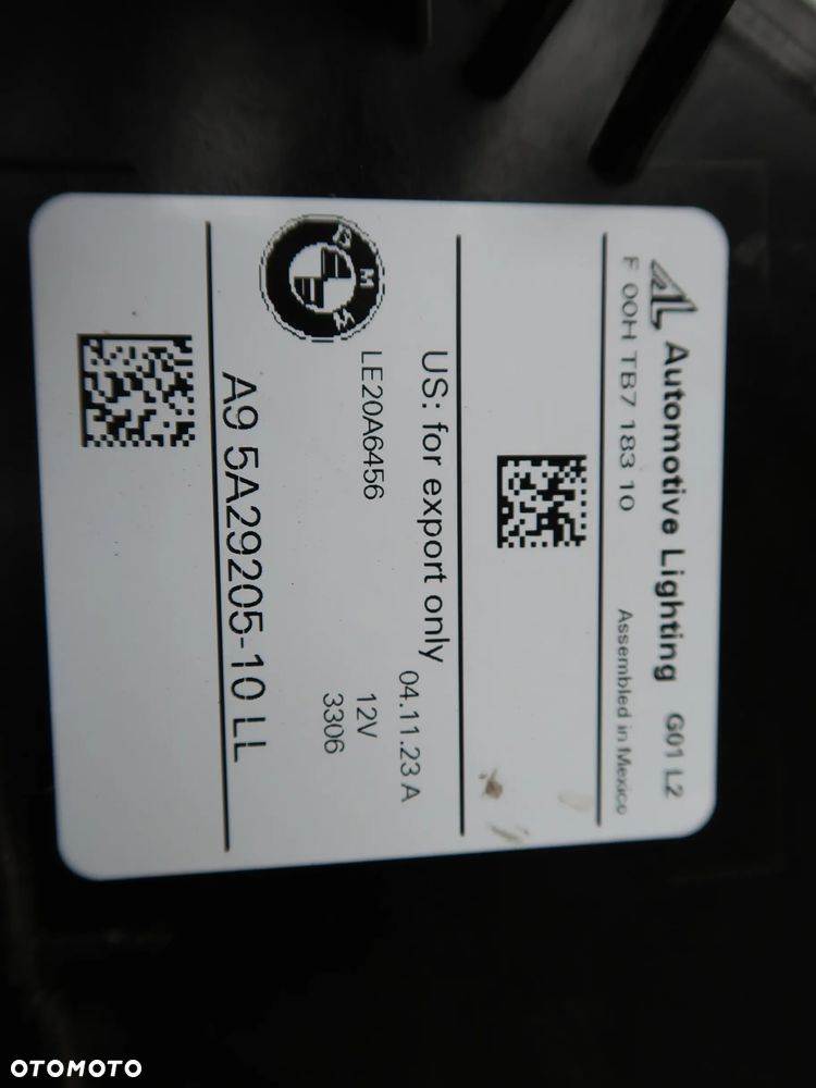 Lampa BMW 5A29205-10 - 8