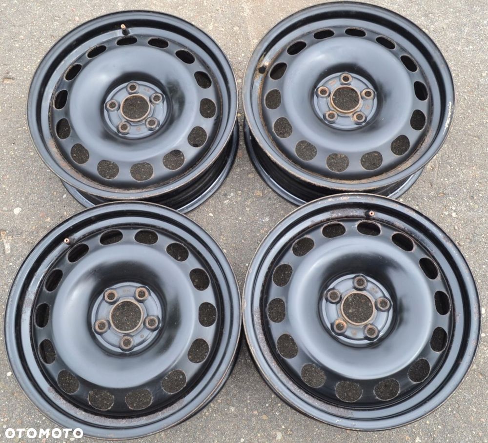 FELGA STALOWA VW SKODA AUDI SEAT 5x100 6J16 ET 40 x1szt F-387 - 2