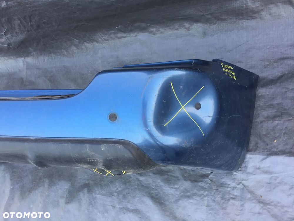 SUBARU FORESTER II SG 2003-2008 ZDERZAK TYLNY TYŁ NAKŁADKA LISTWA CHROM - 4