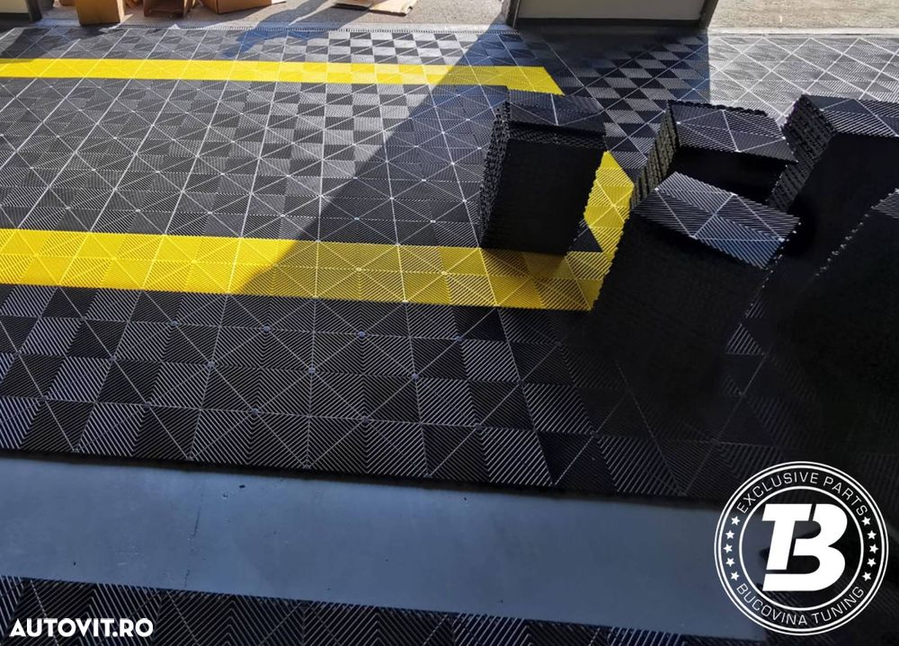 Pardoseala Modulara Plina pentru Garaj si Service - 7