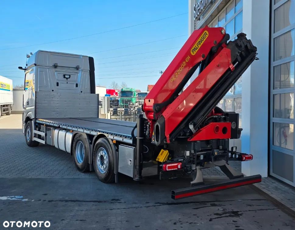 Mercedes-Benz ACTROS 2551 | 6X2 | PALFINGER PK22002 - 6