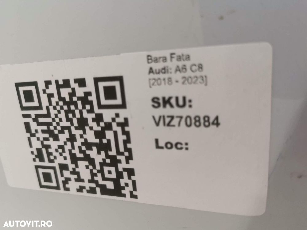 Bara Fata Audi A6 C8 2018 2019 2020 2021 2022 2023 S-Line Originala In - 8