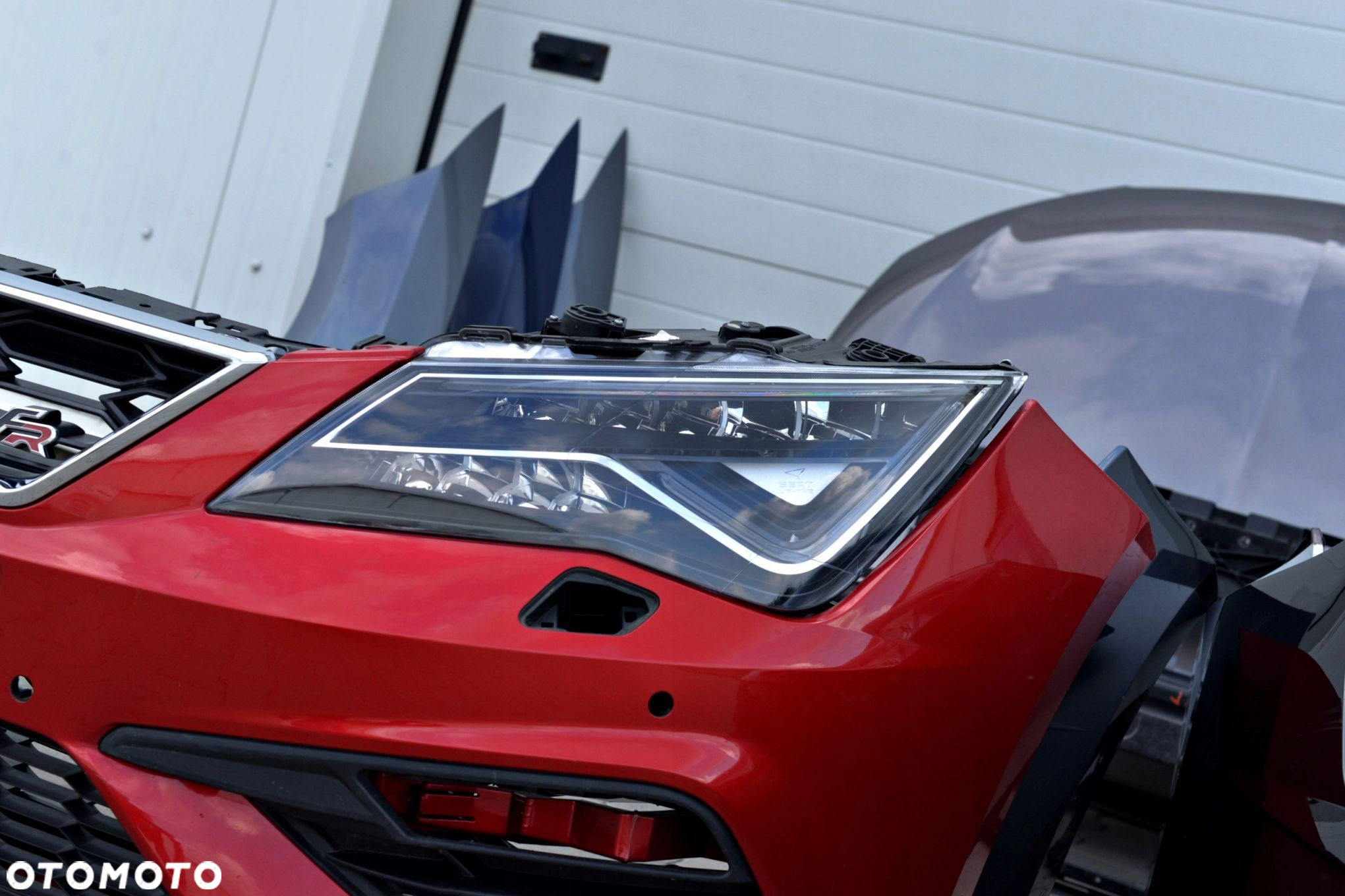 MASKA BŁOTNIK ZDERZAK GRILL LAMPA H7 XENON LED PAS BELKA SEAT LEON 3 5F 17- - 16
