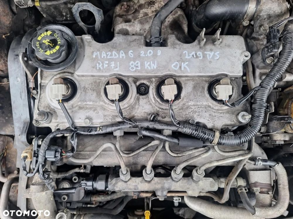 SILNIK 2.0 CITD RF7J MAZDA 6 FL 121 KM GWARANCJA - 1