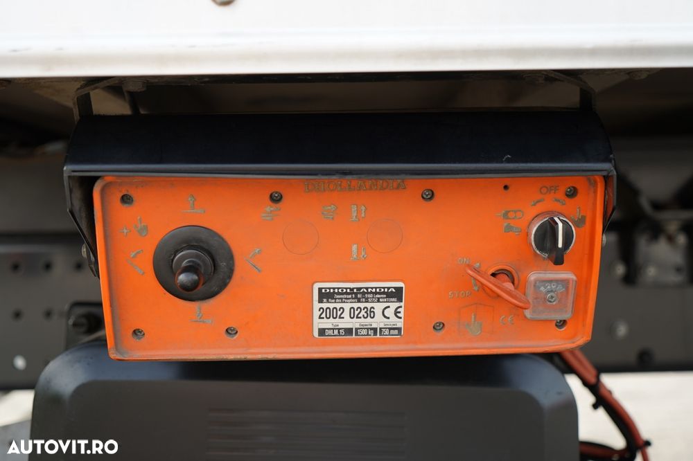 Renault D 210 / 4x2 / CONTAINER / 7.5M / DHOLLANDIA LIFT / EURO 6 - 26