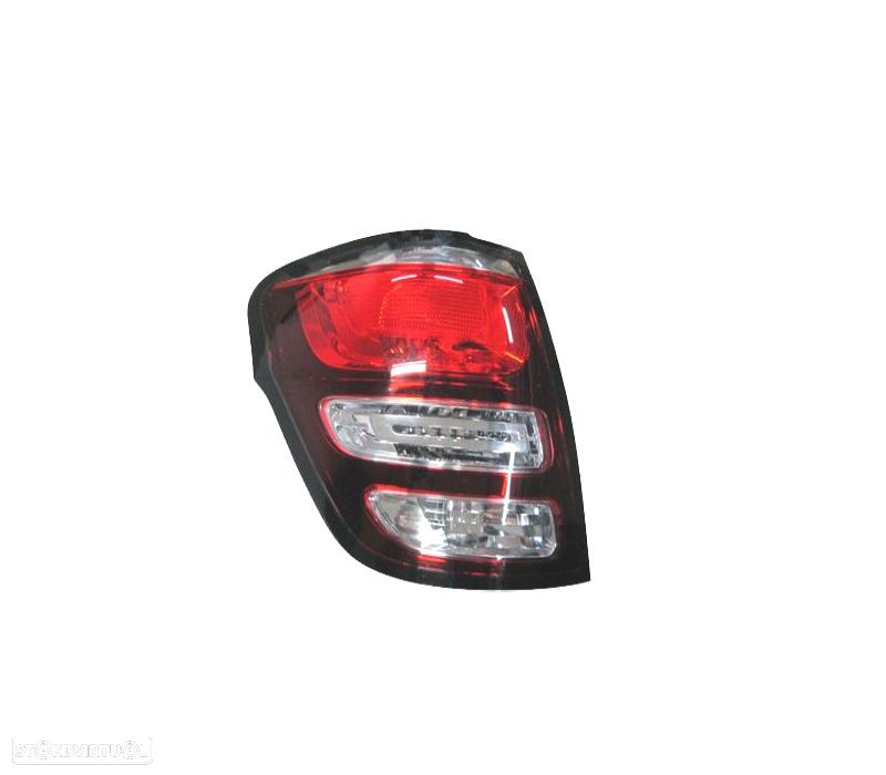 FAROLIN ESQ PARA CITROEN C3 RESTYLING 13-16 BRANCO VERMELHO - 1