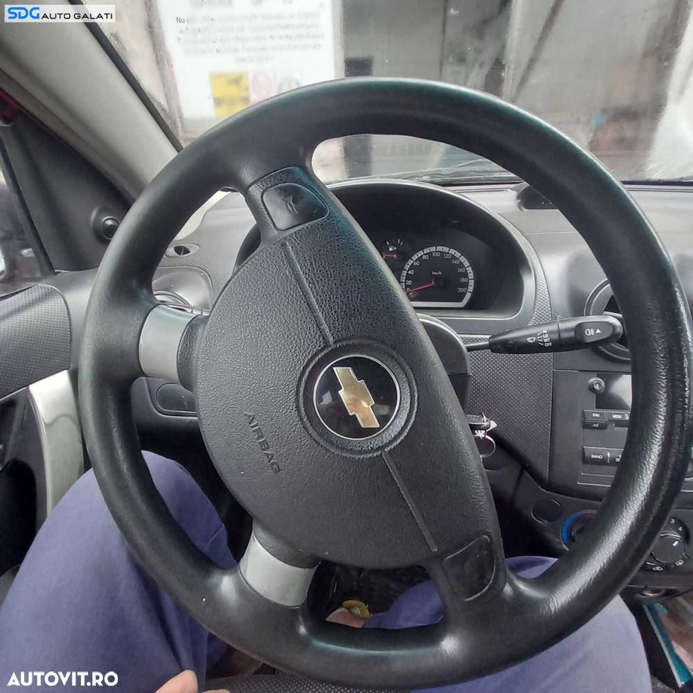 Volan Plastic 4 Spite Fara Airbag Chevrolet Aveo Sedan 2003 - 2011 [C1149] - 1