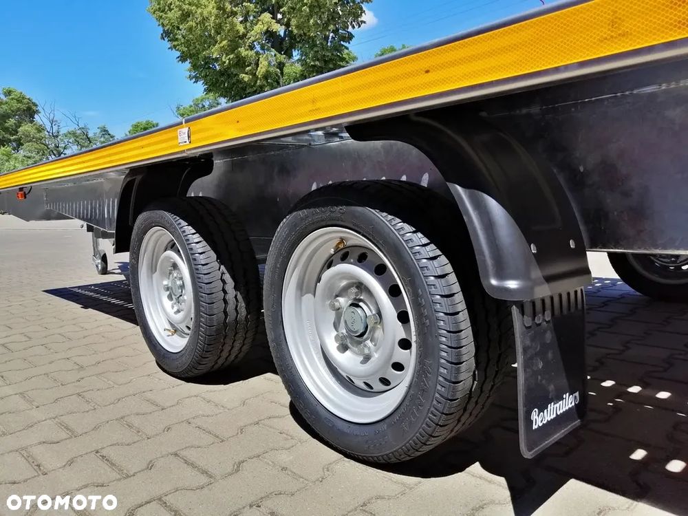 Besttrailers Laweta samochodowa REBEL (Jupiter) 5,0 x2,1 2700 kg przyczepa ze skosem PRODUCENT - 2