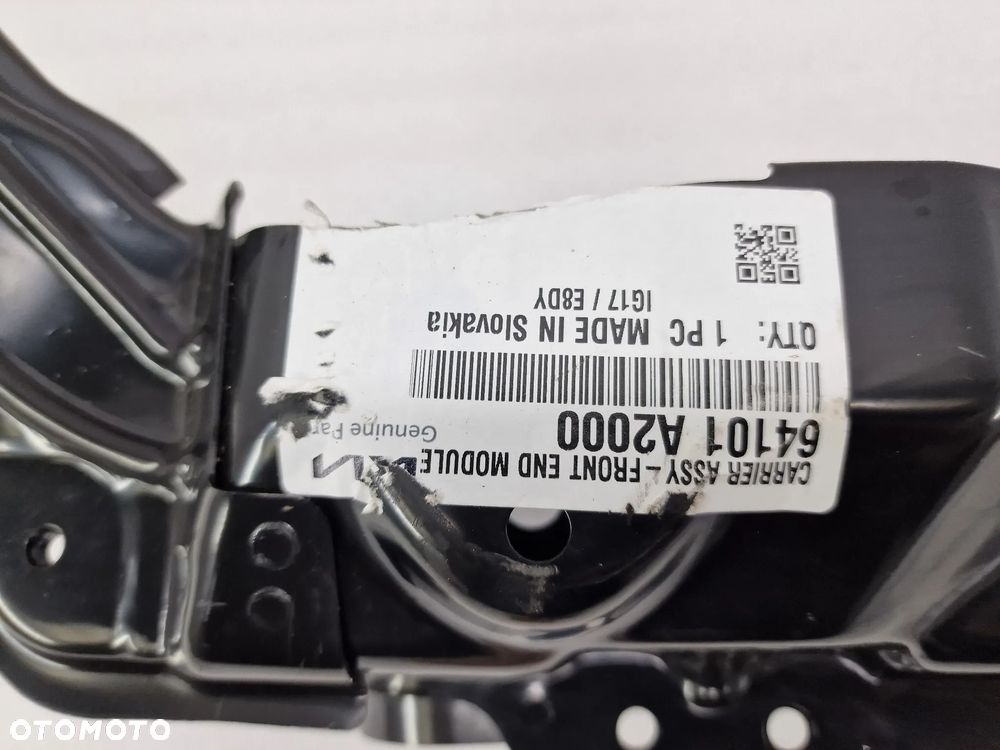 KIA CEED II 2 12- WZMOCNIENIE CZOŁOWE / PAS PRZEDNI GÓRNA NOWA ORYGINALNA CZĘŚĆ , NR 64101-A2000 , NR AUKCJI WZM362 - 5