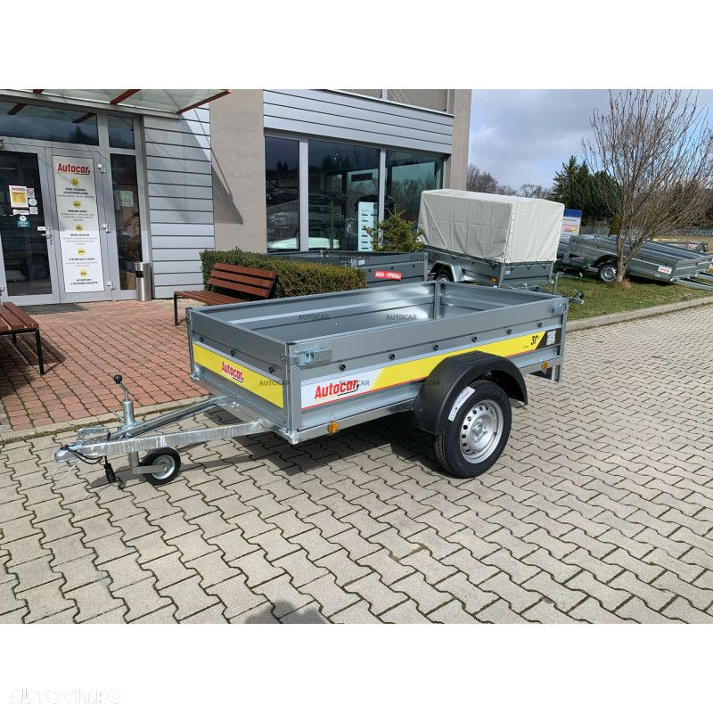 Autocar Remorca auto 210x112 fara sistem de franare cu o axa de 750kg - 4