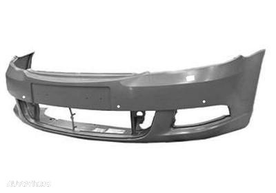 Bara fata Skoda Octavia 2 (1Z3/1Z5), 10.2008-12.2013, grunduit, cu gauri pentru spalatoare faruri, cu gauri pentru senzori de asistenta la parcare, 1Z0807221Q - 1