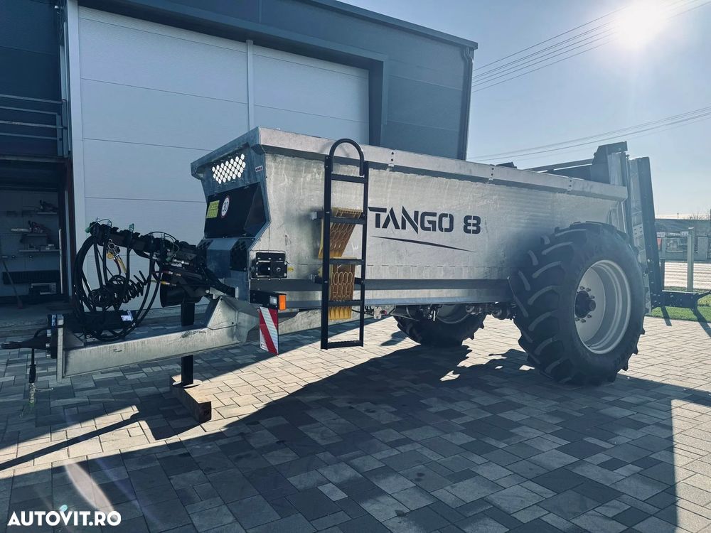 METALTECH MetalTech Tango 8 – remorcă pentru îngrășăminte organice - 4