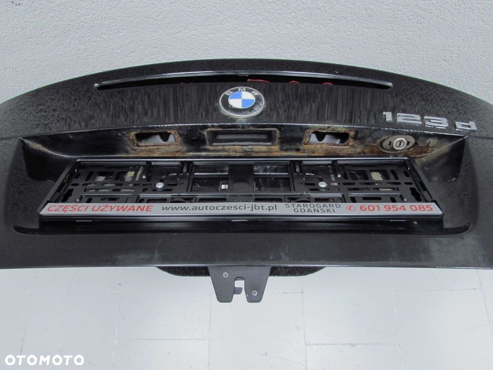 BMW 1 E82 M1 KLAPA BAGAZNIKA TYL BLACK SAPPHIRE METALIK 04-12 - 8