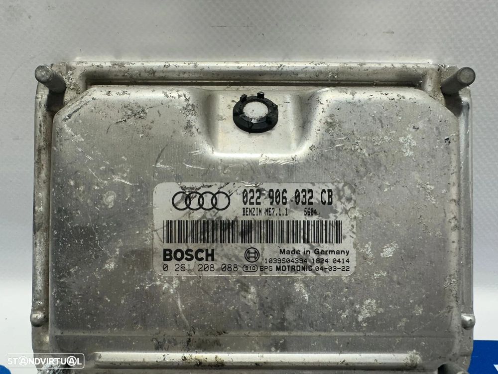 .Centralina Motor Bosch VW VAG Audi A3 8P 3.2 V6 ME7.1.1 022906032CB 0261208088 2004 - 2008 - 7