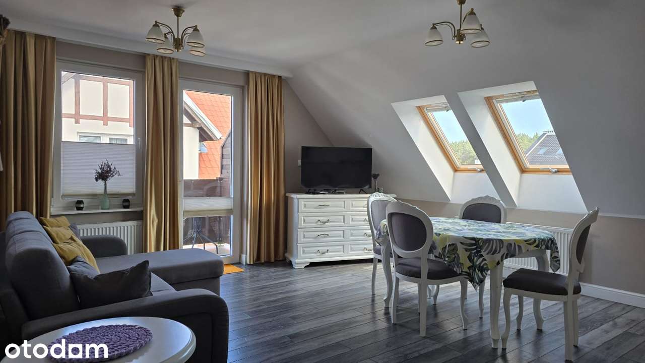 Gotowy 2-pokojowy apartament z balkonem i miejscem parkingowym