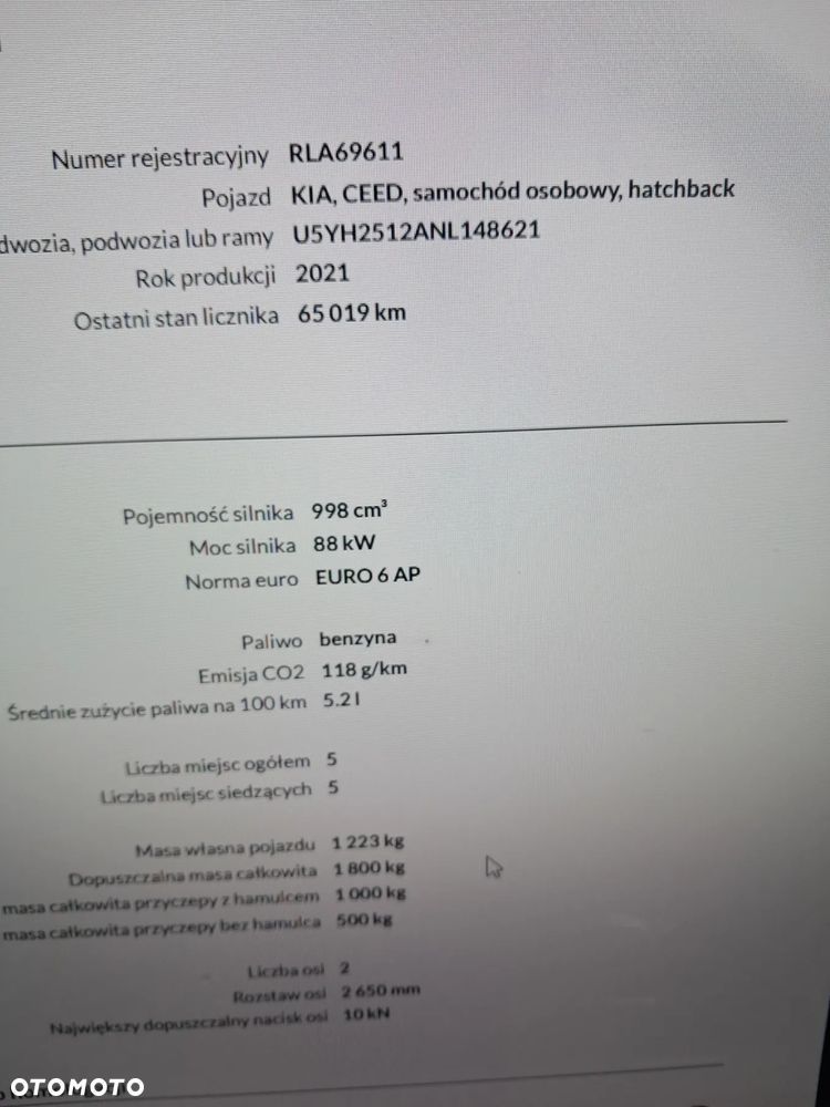 Kia Ceed 1.0 T-GDI L - 10