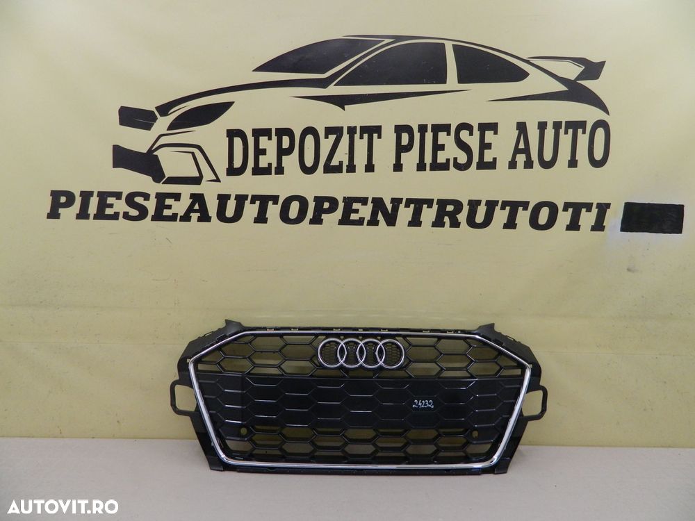Grila radiator Audi A4 8W B9  S-Line facelift, 2020, 2021, 2022, 2023, 2024, cod origine 8W0853651EB - 2