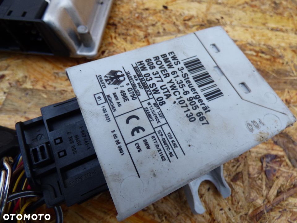 BMW E39 E53 E38  4.4 V8  Komputer Silnika EWS 7506366 - 2