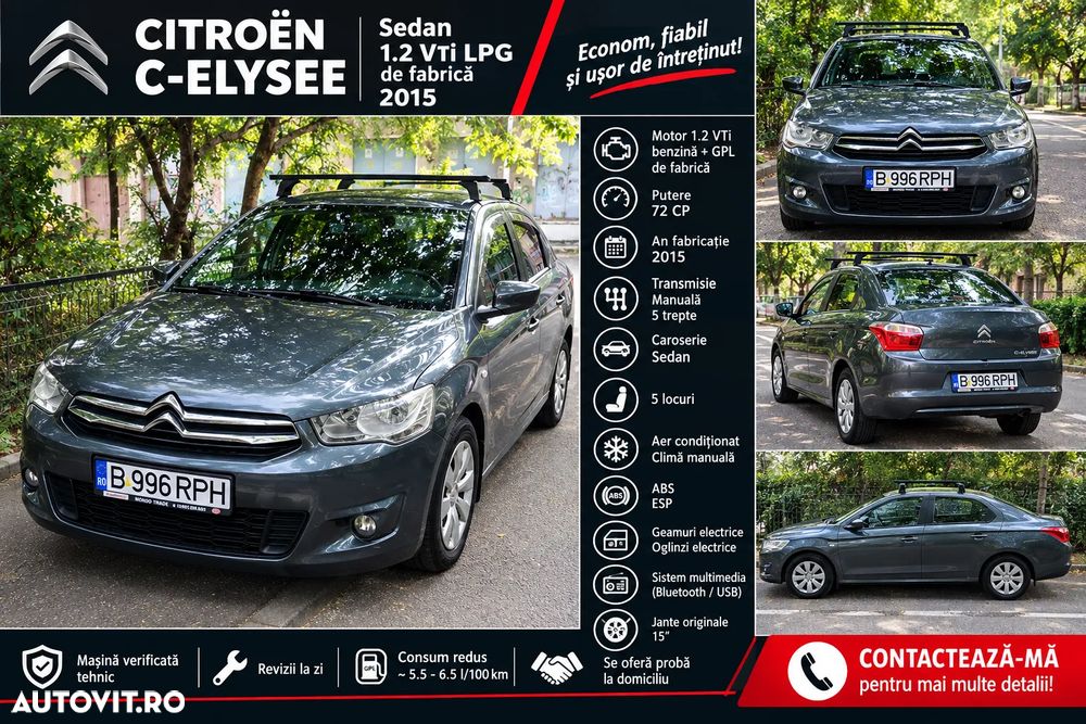 Citroën C-Elysée 1.2i BVM Seduction - 1