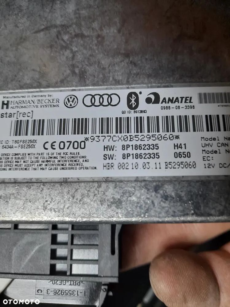 Moduł sterownik bluetooth Audi A3 8p  8P1862335 - 2