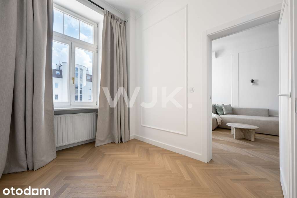 54m2, pierwszy najem, kamienica, Powiśle