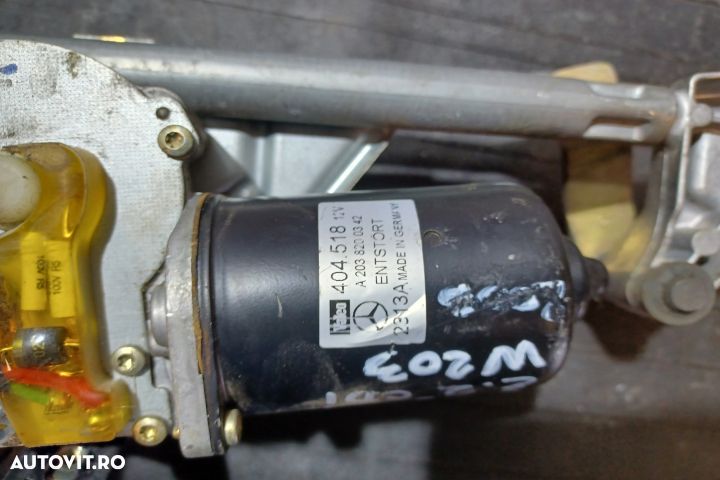 Ansamblu stergatoare parbriz volan pe stanga A2038204742 A2038204742 - 6