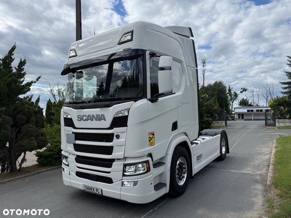 Scania R 500 *FULL LED* P+T PODUCHY* ALUSY* 315/70 NOWE MICHELIN* 2 BAKI* KLIMA POSTOJOWA* LODÓWKA* NAVI* NOWY TYP SILNIKA* Z Francji - 2