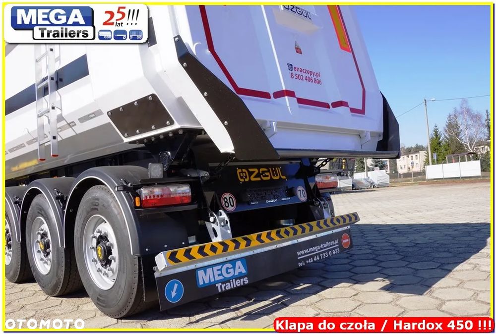 Mega 35 m³ Half-pipe do gruzu HARDOX / 500 Super Strong !!! - 36