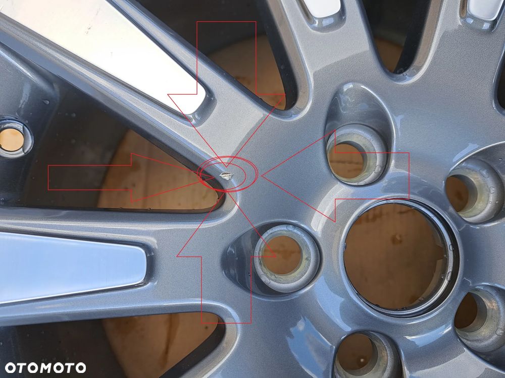 Felga aluminiowa Ford Focus II Cabrio 17 Cali 7Jx17H2 ET 50 6N4J-1007-BA - 4