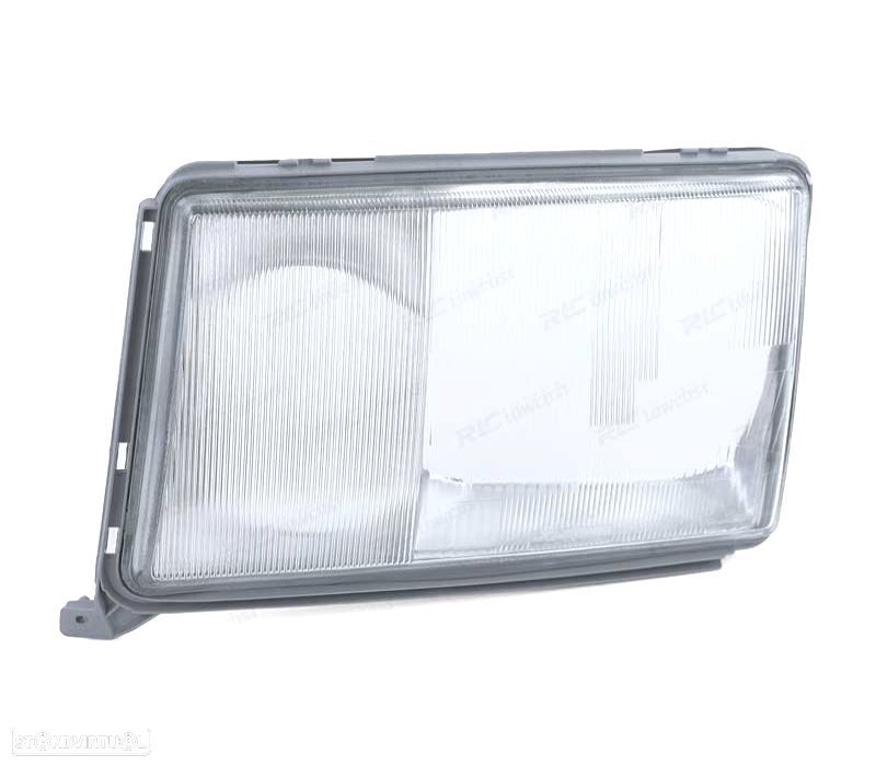 VIDRO FAROL FRONTAL ESQUERDO PARA MERCEDES W124 89-93 - 1