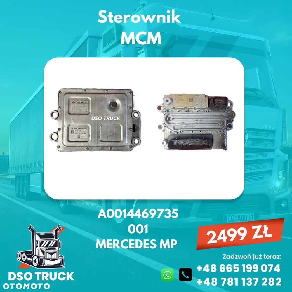 A0014469735 Sterownik MCM Mercedes MP ACTROS AXOR ATEGO - 1