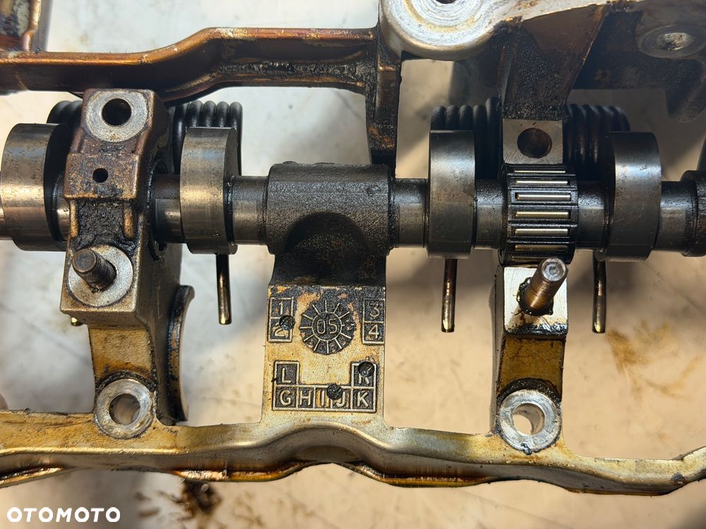 Wałek mimośrodowy czujnik komplet  N42 N46 valvetronic ładny nie wytarty z podstawą - 7