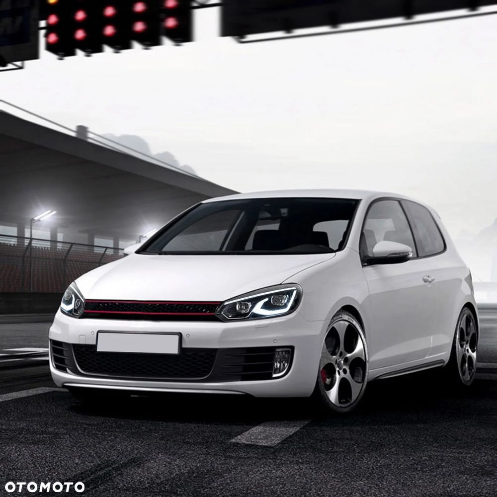 reflektor lampa diody soczewka h7 golf viii 8-look vw golf vi 6 5k0 2008-16 - 10