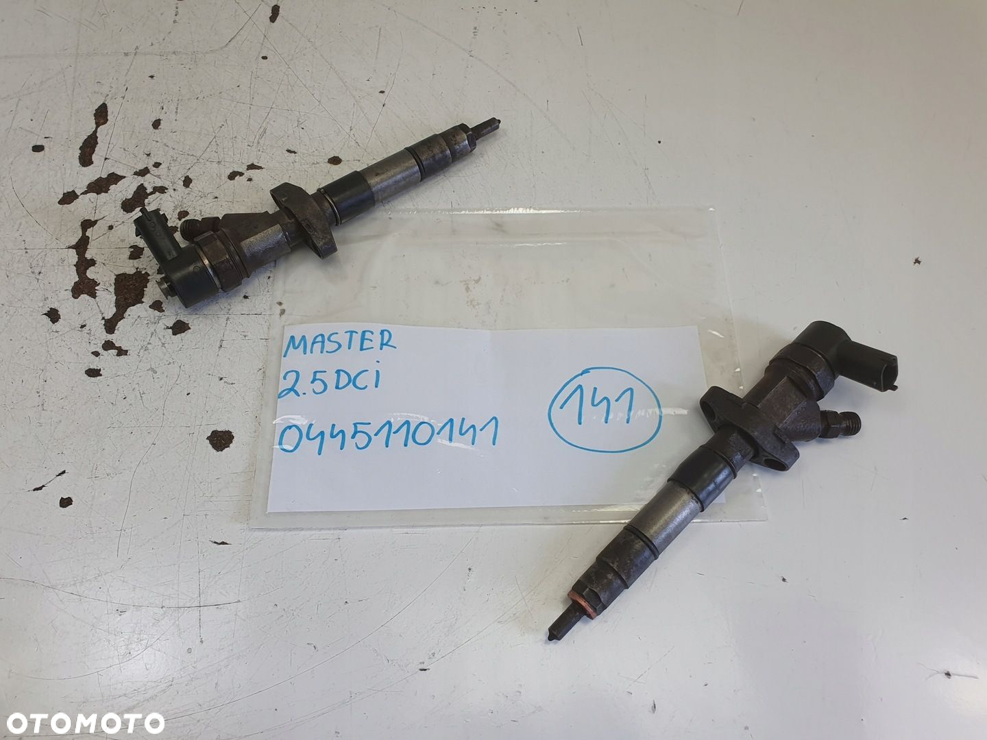 Renault Master II 2.5 DCI WTRYSKIWACZ wtrysk 0445110141 - 2