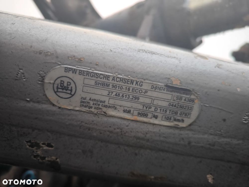 Osie saf, bpw, ror, Mercedes i inne - 12