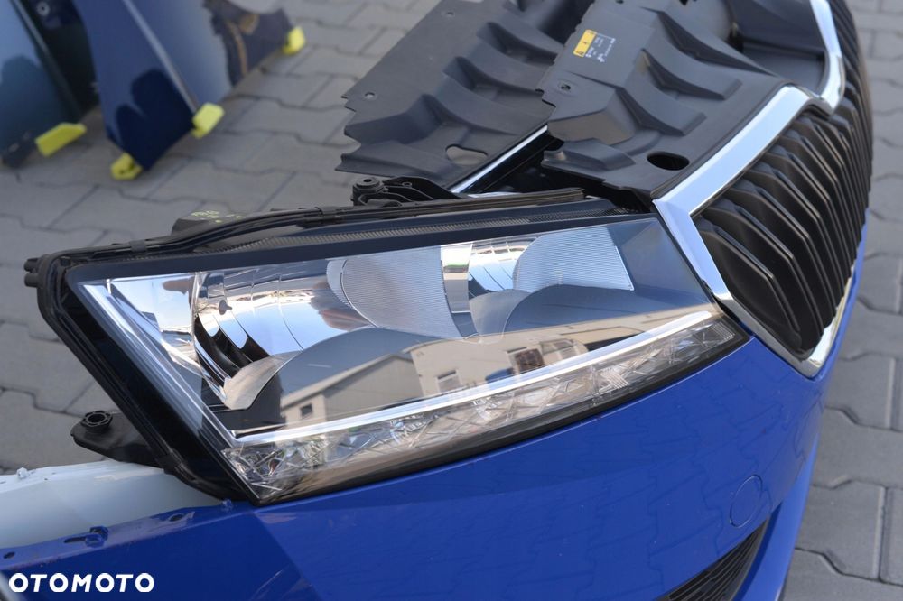 MASKA ZDERZAK BŁOTNIK LAMPA H7 XENON LED PAS BELKA SKODA FABIA 3 III 2019 - 10